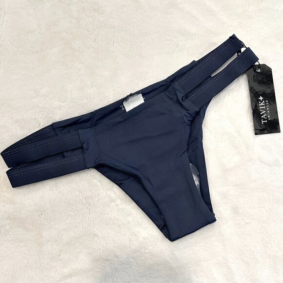NWT Tavik Chloe Moderate Swim Bottom in Ombre Blue - XS - Picture 2 of 8